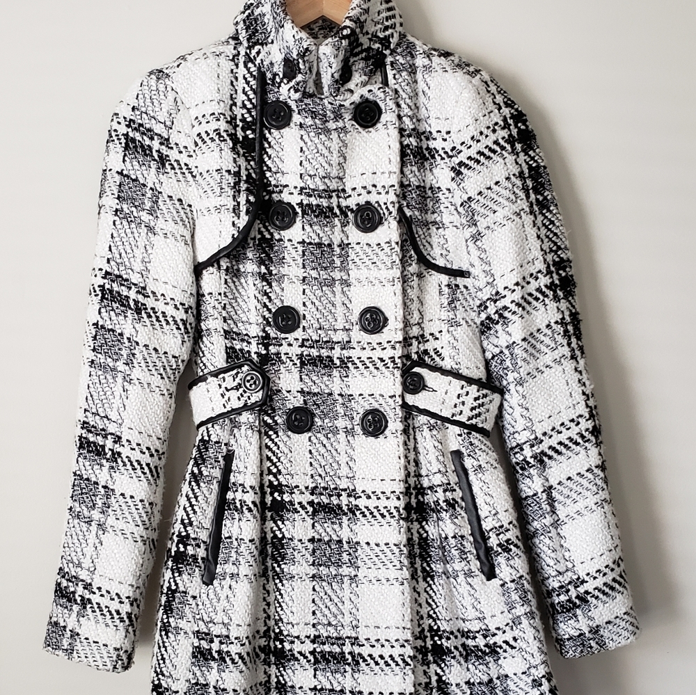 Bcx Double Breasted Button Down Pea Coat - image 1